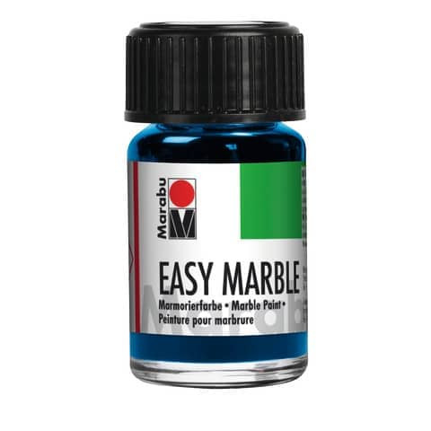 Marmorierfarbe 15ml azur MARABU 13050 039 095 Easy Marble