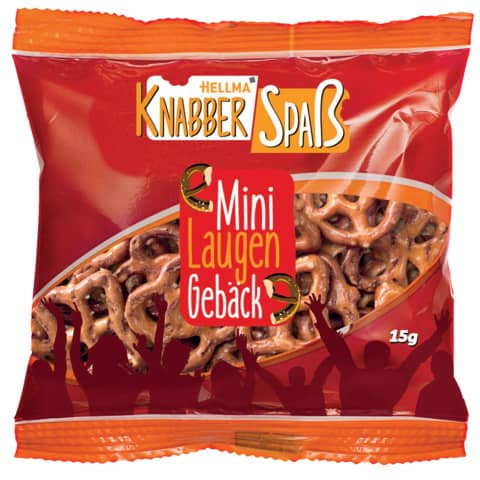 Knabbergebäck Laugengebäck HELLMA 70101516 70x15g