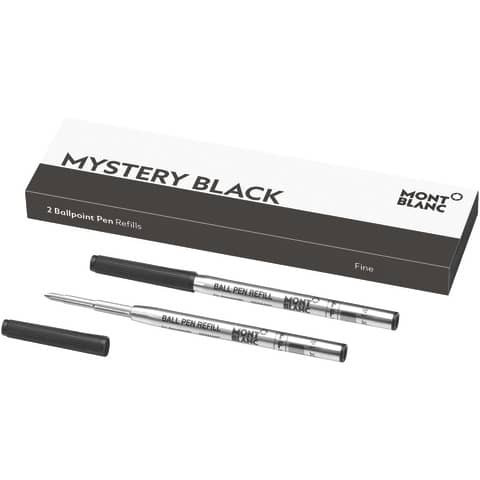 Kugelschreibermine 2ST F mystery schwarz MONT BLANC MB128210/116189 Grossraum