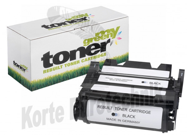 my green toner Toner-Kartusche schwarz HC (160141) ersetzt 12A7462, 12A7362