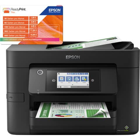Multifunktionsdrucker WF-4820DWF schwarz EPSON C11CJ06403 WorkForce Pro