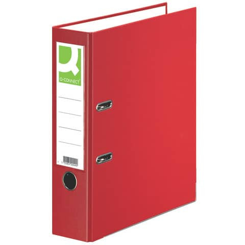 Ordner PP A4 80mm rot Q-CONNECT KF18727/15063366000