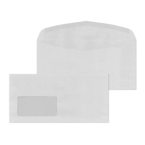 Briefhülle C5/6 m.Fe gum. 75g grau MAILMEDIA 30005396 1000ST UWS