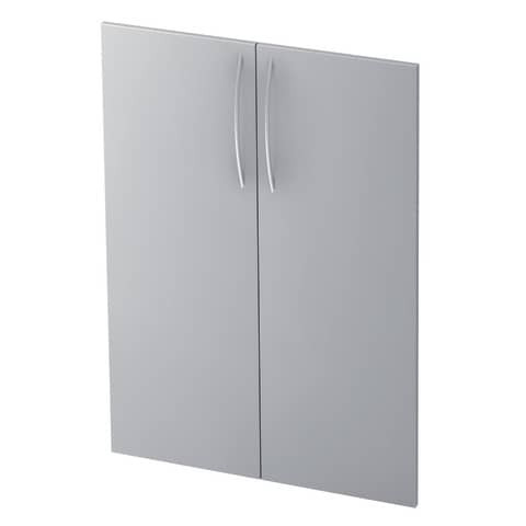 Flügeltür links+rechts grau HAMMERBACHER V455T/5/BM 3OH