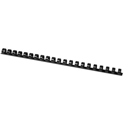 Spiralbinderücken A4 14mm 100St schwarz Q-CONNECT KF24051