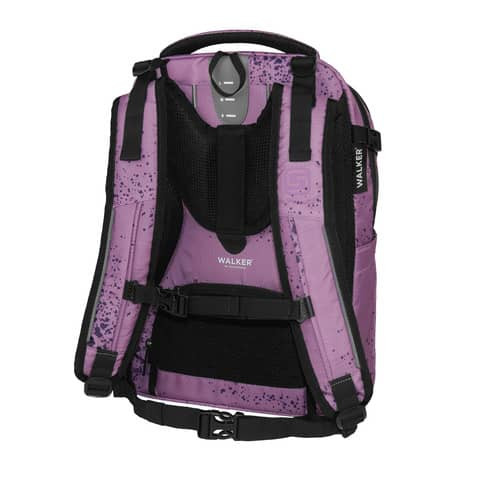 Schulrucksack purple splash WALKER CAMPUS EVO 2.0 42122-354 30L