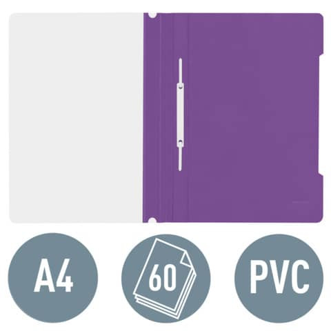 Schnellhefter A4 violett LEITZ 41910065 Plastik