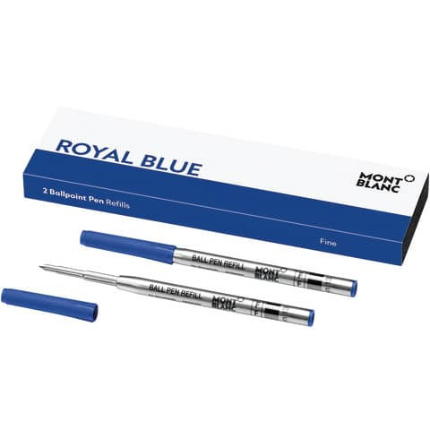 Kugelschreibermine 2ST F royalblau MONT BLANC MB128213/124492 Grossraum