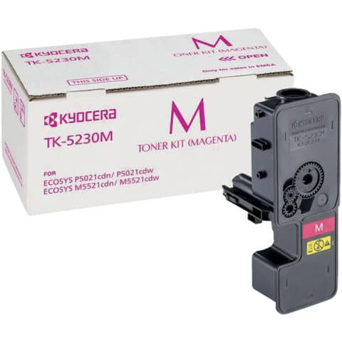 Lasertoner TK-5230M magenta KYOCERA 1T02R9BNL0