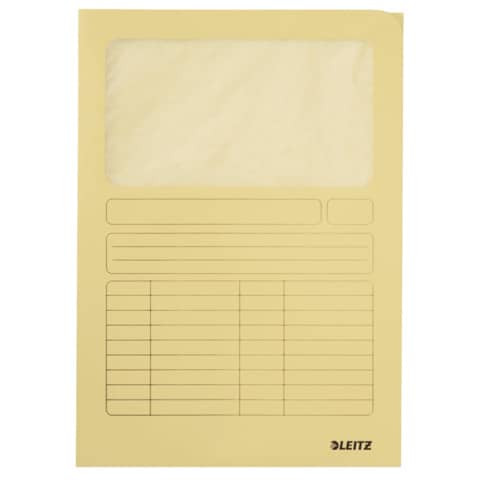 Sichtmappe A4 gelb LEITZ 3950-00-15 100ST