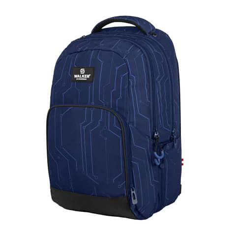 Schulrucksack cyber blue WALKER COLLEGE 2.0 42128-357 29L