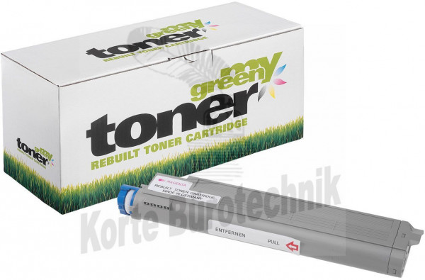 my green toner Toner-Kit magenta (181467) ersetzt 43837130