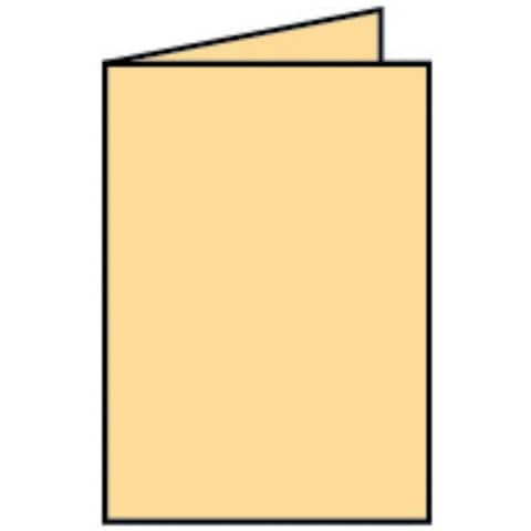 Briefkarte Paperado A6 HD melon RÖSSLER 164006122 105x148mm gerippt