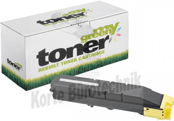 my green toner Toner-Kit gelb (270635) ersetzt 654510016