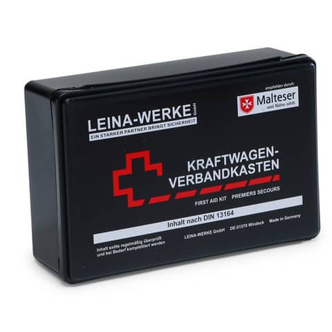 KFZ-Verbandkasten Standard schwarz LEINA 10007/235020 DIN13164