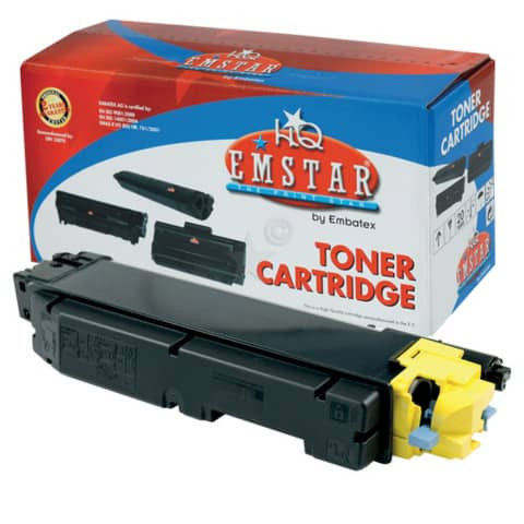 Lasertoner yellow EMSTAR K662 TK5150Y