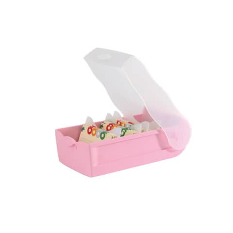 Lernkartei Croco A8 transl.-pastellrosa HAN 998-886 für 500 Karten