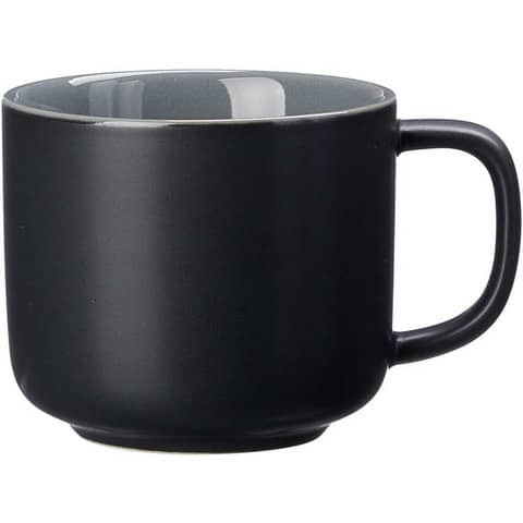 Kaffee-Obertasse 240ml 6ST schwarz RITZENHOFF&BREKER Jasper 412987
