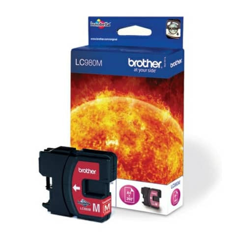 Inkjetpatrone magenta BROTHER LC980M