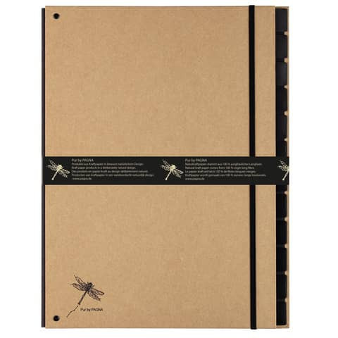 Pultordner 12 Fächer Pur natur PAGNA 44012-11