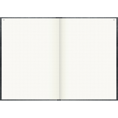 Geschäftsbuch A4 144BL kariert grau KÖNIG & EBHARDT 86-14 223