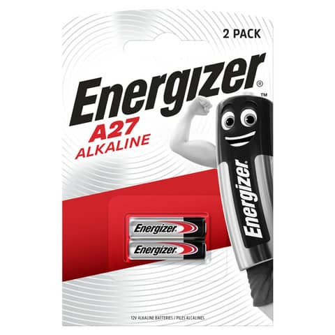 Batterie A27/V27GA/MN27 2ST weiß/rot ENERGIZER E301536401 Alkali 12V