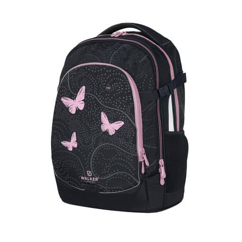 Schulrucksack Glow 3.0 Butterfly anthr. WALKER FAME 2.0 42006-292 28L