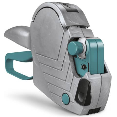 Handauszeichnungsgerät 1zeilig grau-pet METO 30007802 22x12mm
