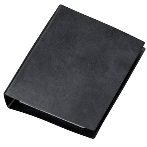 Ringbuch A6 4 Ring schwarz VELOFLEX 1164280 Gef,Inn,Tasch
