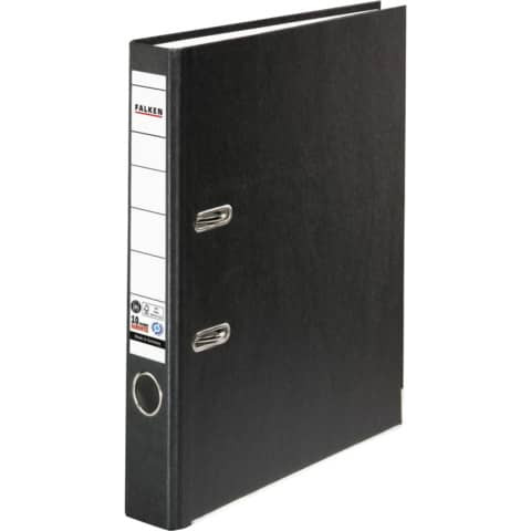 Ordner Papier A4 5cm schwarz FALKEN 11285285 Recycolor