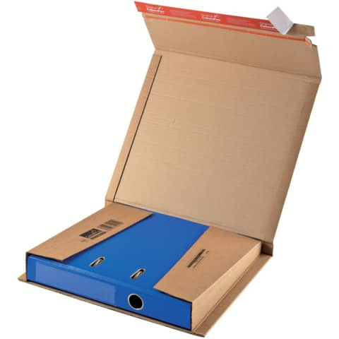 Versandkarton f.A4 Ordner CP05001 braun COLOMPAC 30000255 320x290x35-80mm