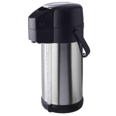 Pump-Isolierkanne Premium 3L Edelstahl APS 10916