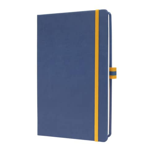 Notizbuch ca.A5 kariert blau SIGEL LS104 Linescape Hardcover